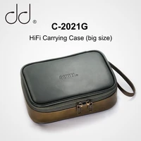 dd ddhifi c2021g portable carrying case storage box for hifi audiophiles protable music players earphones adapters amp dac