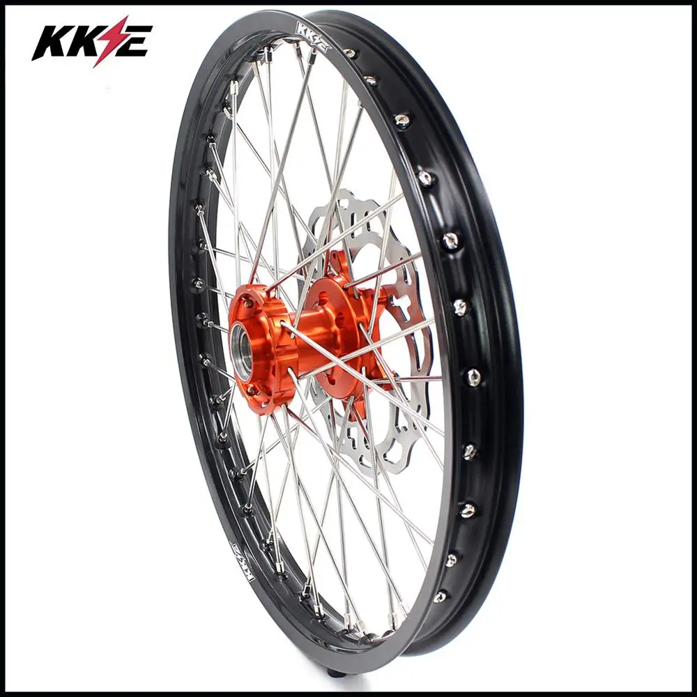 KKE 21 & 18 полный Enduro колеса Набор для EXC F W XCW 125 530 2003 2021 диски|motorcycle wheel|wheel for motorcyclektm exc