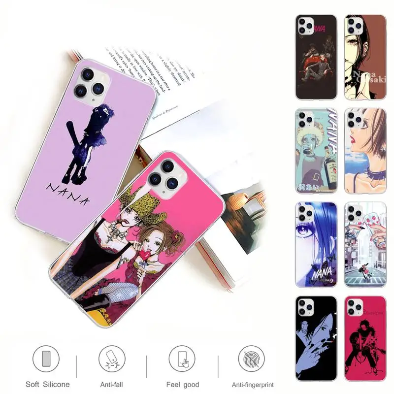

NaNa Osaki Transparent Phone Case Cover For Samsung Galaxy A51 A71 S20 S10e S8 S7 S9 S10 Plus