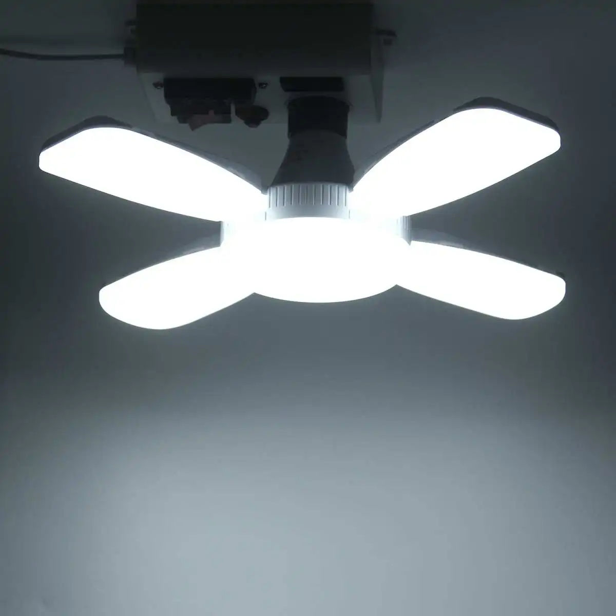 

Super Bright Industrial Lighting E27 Led Fan Garage Light AC165-265V Deformable Led High Bay Industrial Lamp for workshop