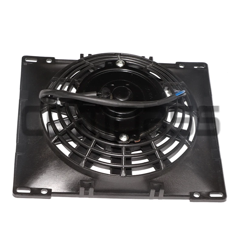 Бензиновый резервуар масляный 12 В охлаждающий вентилятор прямоугольный водяной