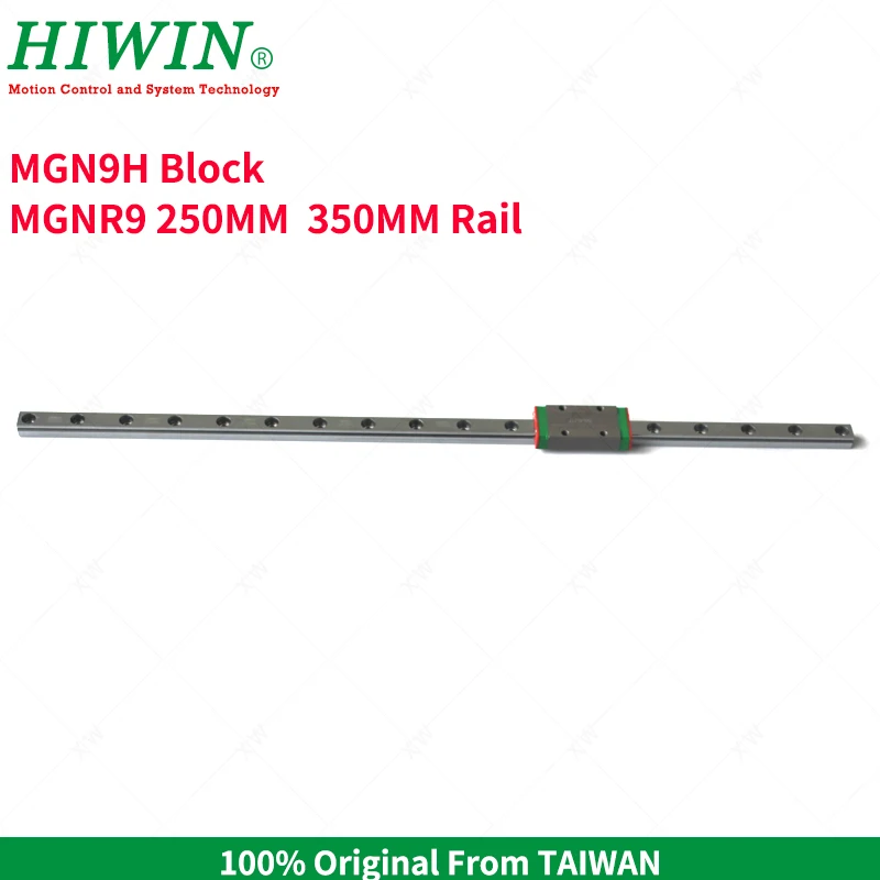 Бесплатная доставка HIWIN нержавеющая сталь MGN9 250 мм 350 линейный рельс с MGN9H