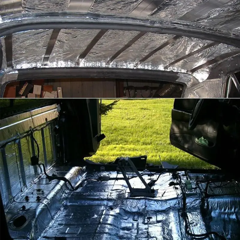 

Car Sound Deadener Mat Noise Bonnet Insulation Deadening for Hood Engine Sticker