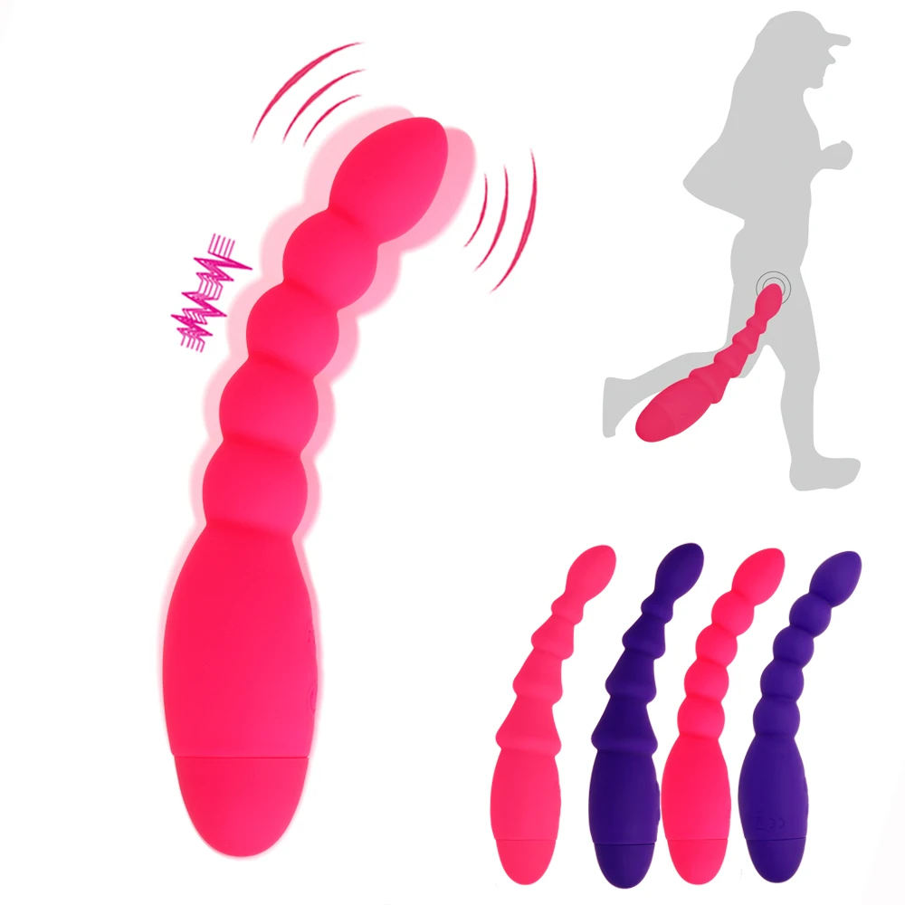 Анальная пробка VATINE 10 скоростной вибратор Женский массаж простаты|Анальные