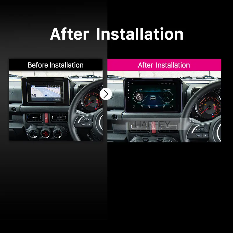 Автомагнитола Harfey 2DIN 9 дюймов Android 8 1 для Suzuki JIMNY 2019 GPS-навигация мультимедийный
