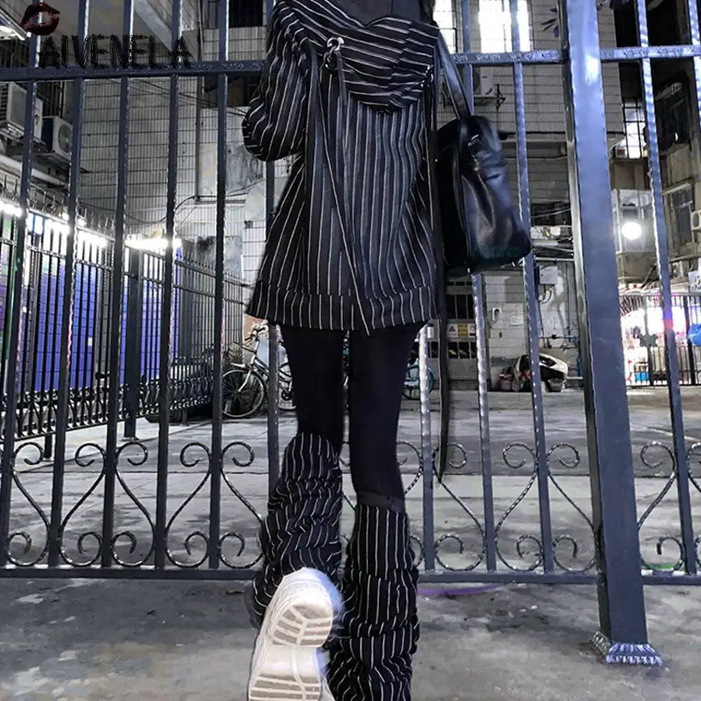 Свитшот женский в готическом стиле с капюшоном и длинным рукавом | Женская одежда