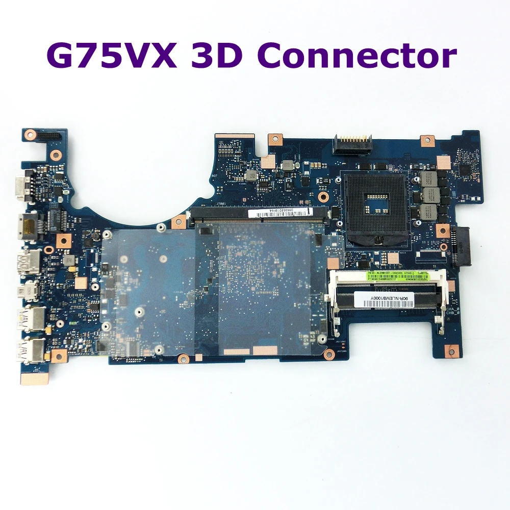 Материнская плата G75VX HM77 для Asus 3D разъем с ЖК-экраном поддержка NVIDIA GeForce GTX 670M