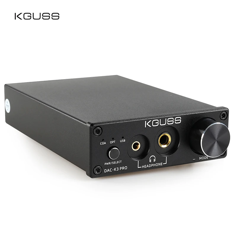 KGUSS DAC-K3 PRO HIFI audio decoder USB fiber coaxial fever DAC decoding headphone amplifier | Электроника