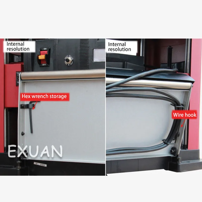 Электрический строгальный станок многофункциональный двухсторонний Настольный