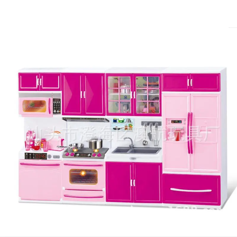 Cooking Cabinet Tool Tableware Dolls Suits Toys Puzzle Educa