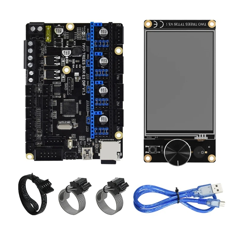 

SKR E3 DIP V1.3+TFT35 V3.1 Control Board 32Bit ARM Cortex- 3D Printer Parts For Ender 3/5 Pro