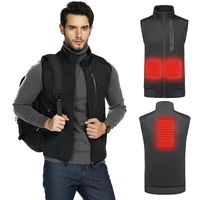 heated vest electric heated jackets men women sportswear heated coat graphene heat coat usb heating jacket for camping