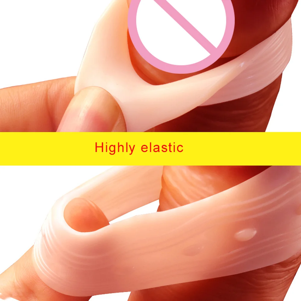 Кольцо на член крайней плоти для увеличения мужского пениса t Glans Lock Se men Men клетка