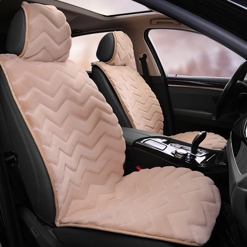Comprar Fundas De Piel Para Asientos De Coche, Se Adapta A La Mayoría De Autos, Protector Suave Y Cálido Para Interiores De Automóviles, Cojín Alfombrilla