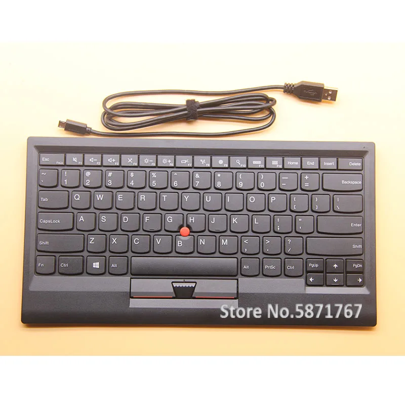 Новое оригинальное специальное предложение стандартная USB-клавиатура trackpoint для