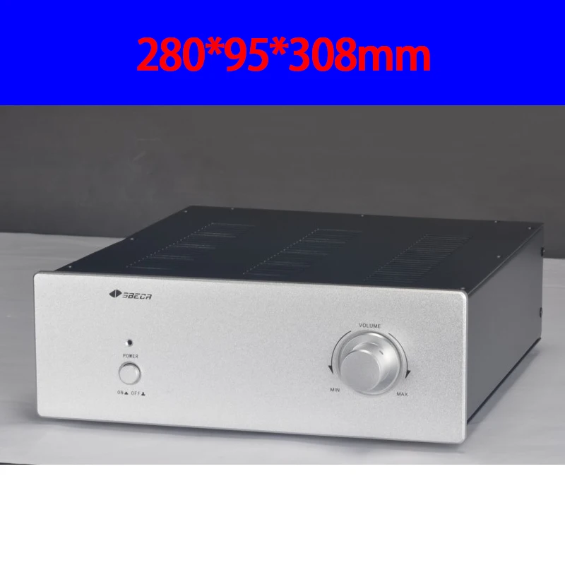 Корпус для усилителя KYYSLB 280*95*308 мм AMP 2895 корпус самостоятельной сборки с блоком