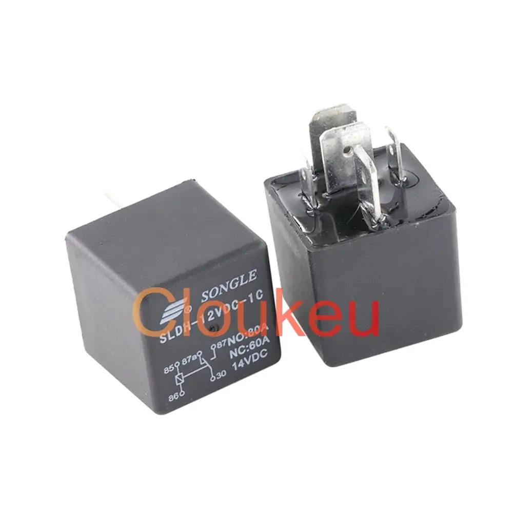 

Relay SLDH-12VDC-1C 60A 5pin