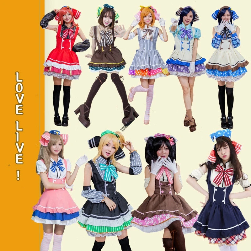 Кимоно для косплея love live nozomi tojo Униформа lovelive sunshine aqours tsuchima shiko парик Хэллоуина Вы