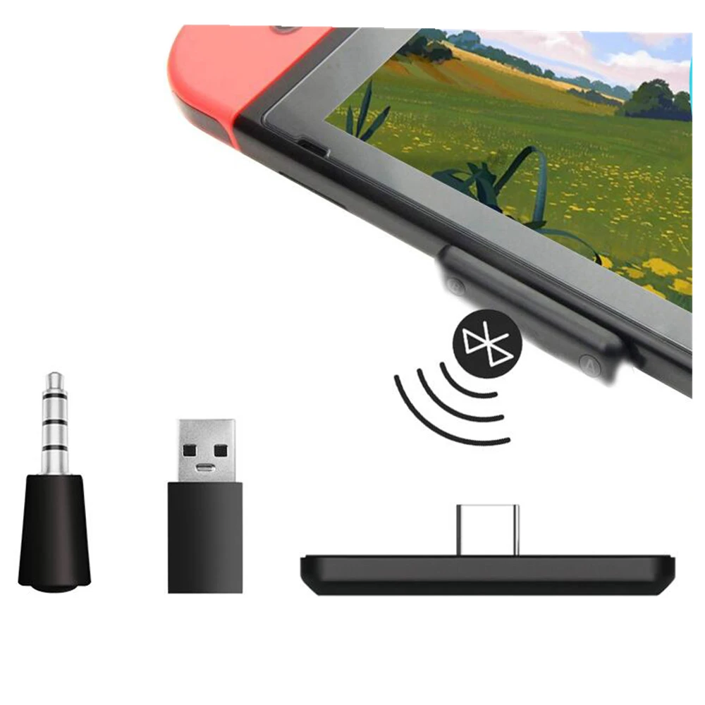 

2021 New Wireless Bluetooth Adapter USB Transmitter VF Receiver for NS Switch PS4 PC
