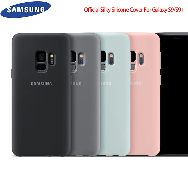 Чехол для телефона Samsung Galaxy S9 Plus + G965 SM-G965F G965FD G960 SM-G960F чехол из жидкого силикона