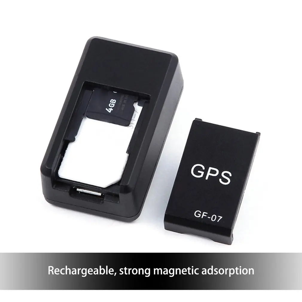 Магнитный GF07 GSM мини шпионский GPS трекер в режиме реального времени локатор