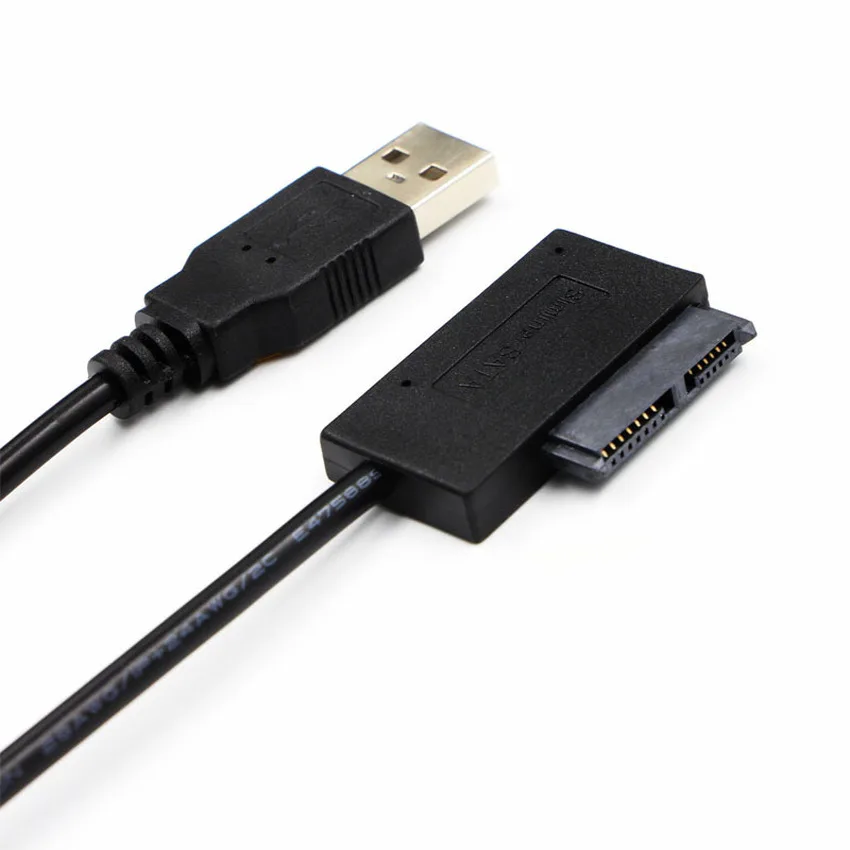 USB 2 0 Мини Sata II 7 + 6 13Pin адаптер конвертер кабель для ноутбука CD/DVD Встроенная память