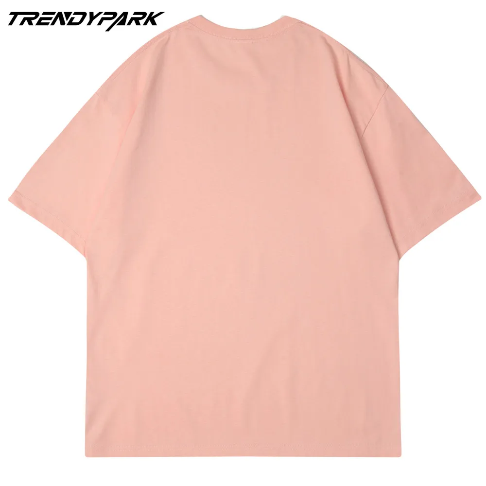 

Men's T-shirt 2021 New Summer Short Sleeve Printed Tee Hip Hop Oversized Cotton Casual Harajuku Streetwear Top Tshirts Clothing