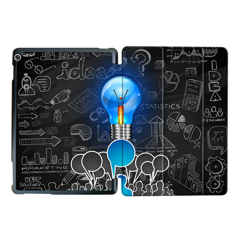 HW14 Чехол Sanmubaba для huawei MediaPad M3 Lite 10 BAH-W09 BAH-AL00 10,1 ''PU кожаный флип-стенд смарт-чехол Защитный чехол для планшета - Цвет: HW14