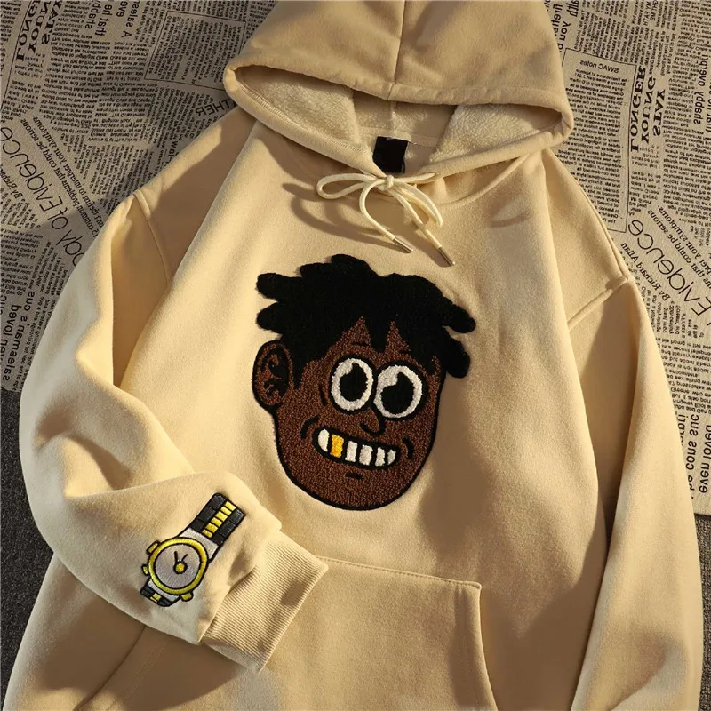 

Cartoon Hoodies Men Funny Japanese Anime Streetwear Harajuku Graphic Sweatshirts Unisex Tops Male 2021 New
