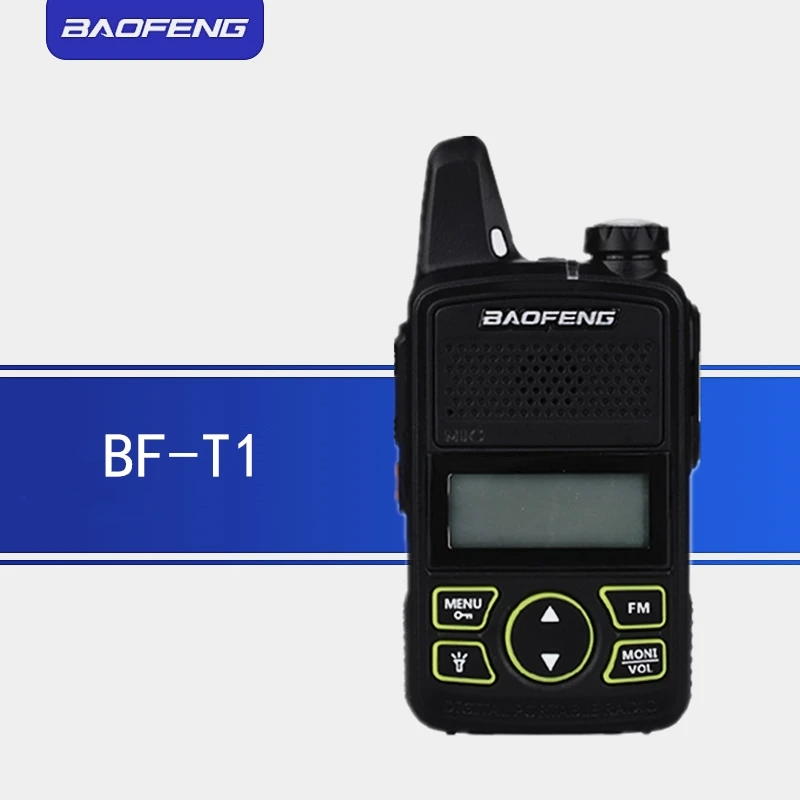 2 шт. Baofeng bf t1 портативная рация мини детская радио uhf двухсторонняя Ham CB USB зарядное