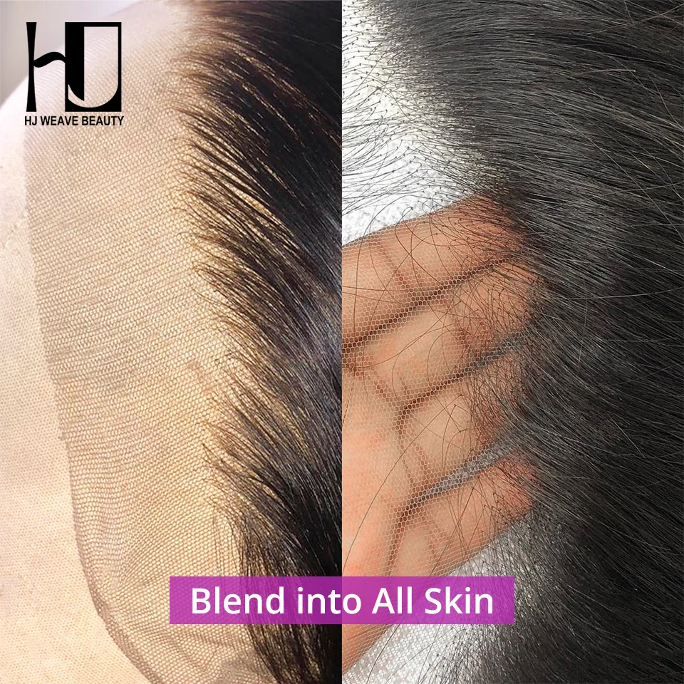 Фронтальные человеческие волосы с волнистыми кружевами 13x4 фронтальные