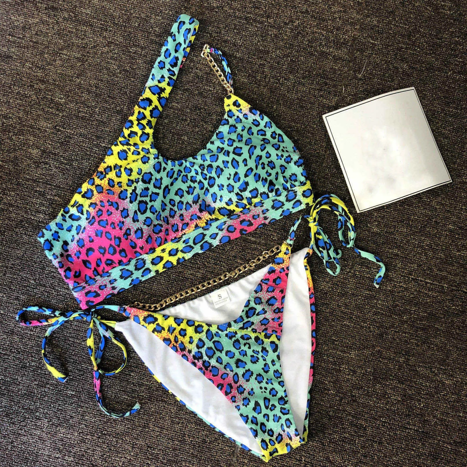 

Bikinis Women Swimwear Sexy Swimsuits Women Color Leopard Two-piece Swimsuit Bikini Swimming Beachwear Hot Biquinis