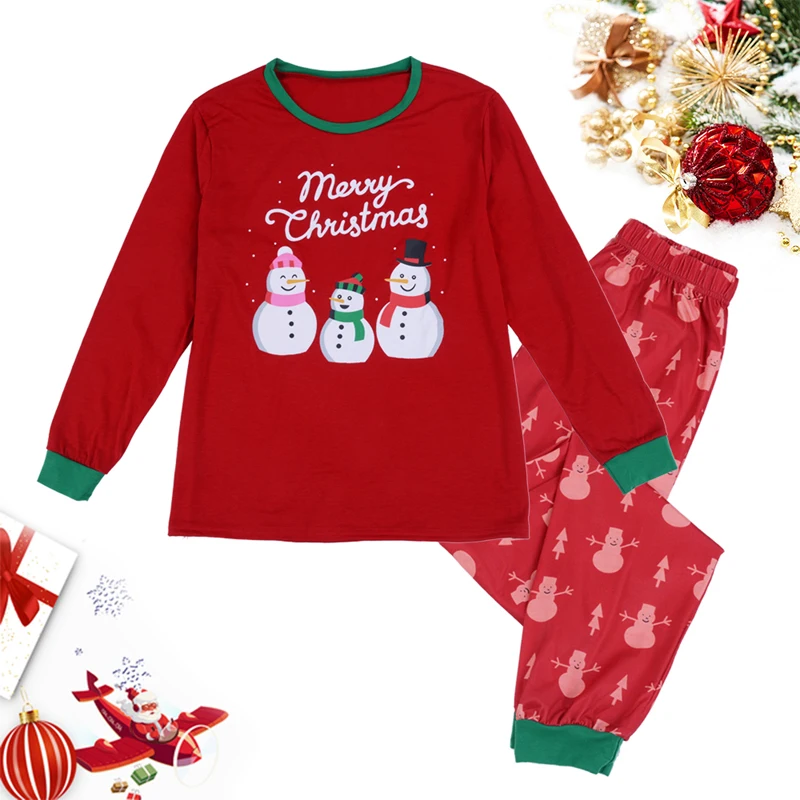 Одежда для семьи Рождественские детские футболки с принтом снеговика мамы и