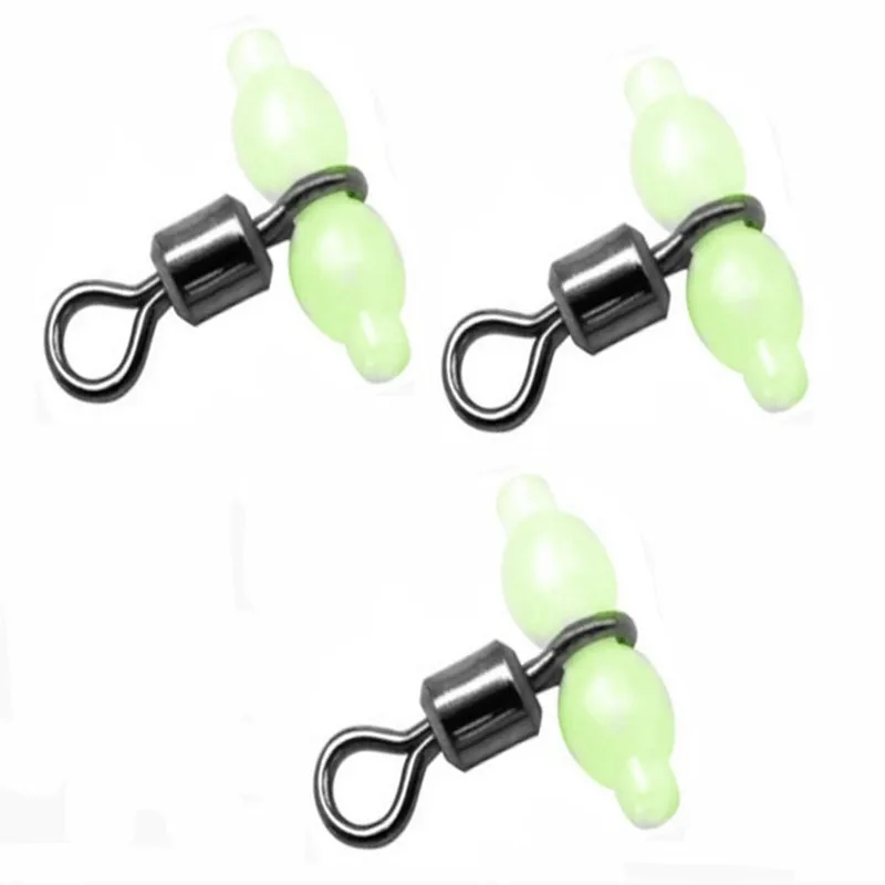 5/10 шт. световой Рыболовный крючок приманки Соединительный Вертлюг для рыбалки