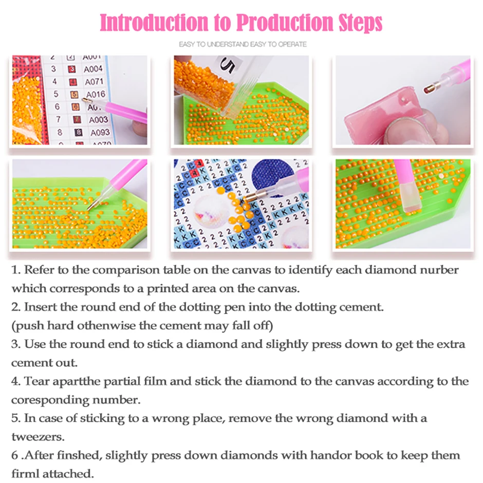 

XUEQIXIAOZU 5D Diamond Painting "white Flower Daisy" DIY Full Circle Diamond Embroidery Mosaic Cross Stitch Home Decoration Gift