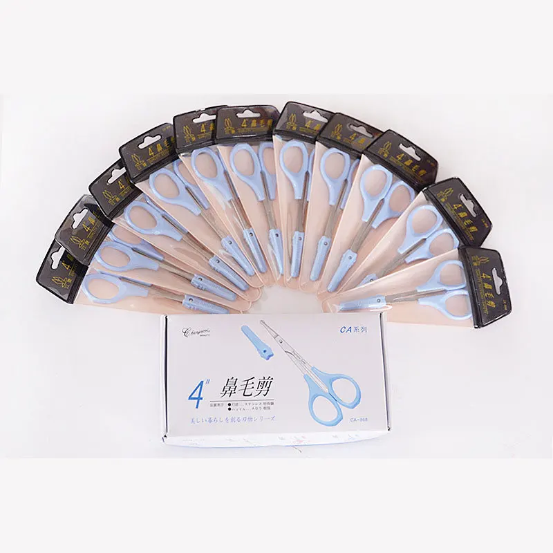 Ножницы для бровей 3 размера изогнутый триммер из нержавеющей стали средство