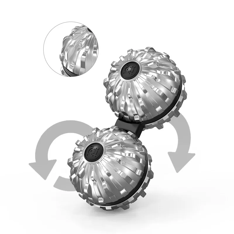 

New Metal Antistress Hand Spinner Toys Adult Hand Exercise One-piece Massage Ball Spinner Toy Children Stress Reliever Toys Gift