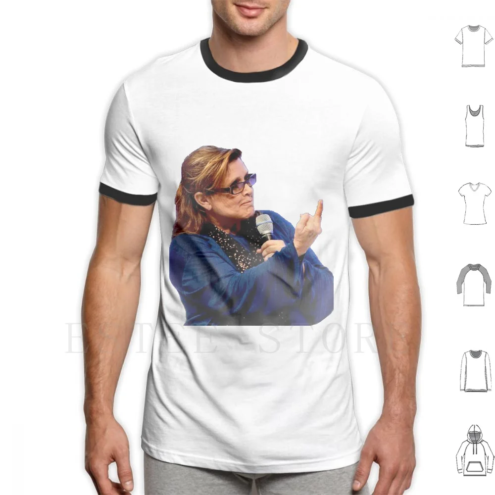 

Carrie Fisher T Shirt Men Cotton 6Xl Carrie Fisher Princess Leia Princess Leia Leia Organa Carrie Fisher Carrie Fisher Middle