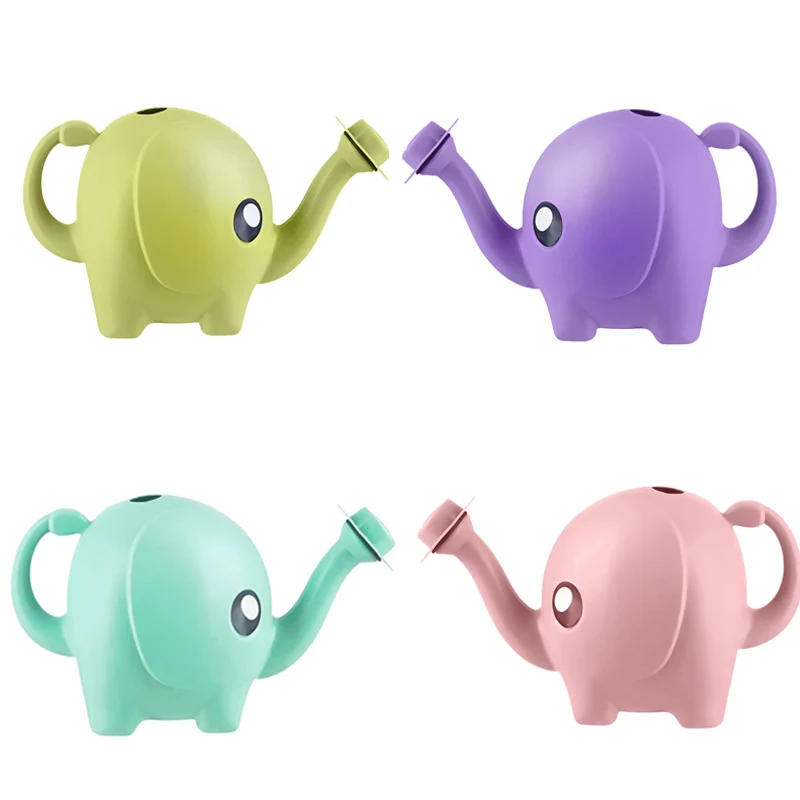 

Elephant Watering Cans Home Patio Lawn Gardening Plant Can For Kids Novelty Animal Cartoon Plastic Watering Pot Toy For Children