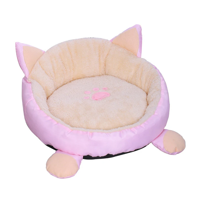 

Pet Supplies Cat Litter Comfortable Removable And Washable Teddy Small Kennel Four Seasons General Plus Velvet Dog Mat HX03#