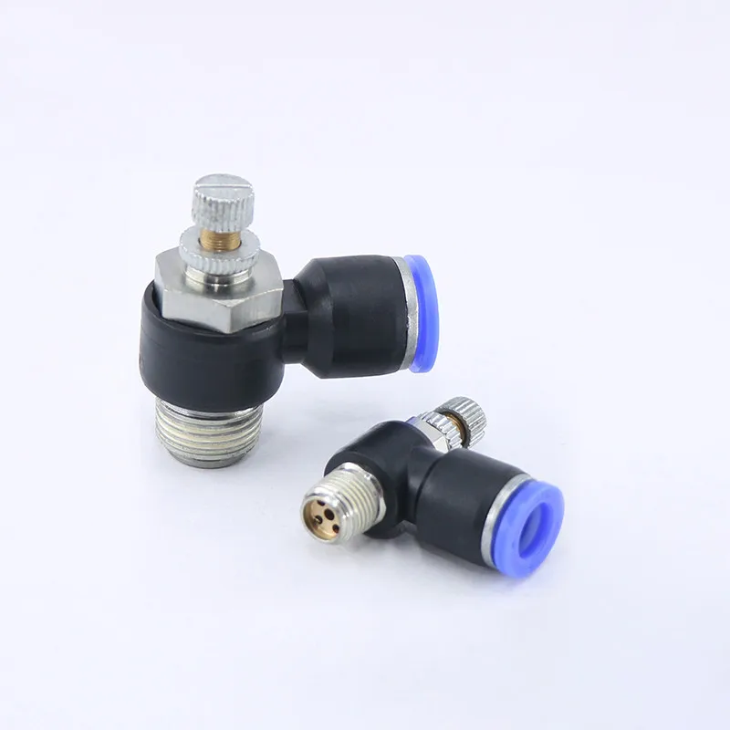 1 шт. SL Дроссельный Клапан Серии Пневматический Скорость контроллер для 6/8/10/12 мм| |