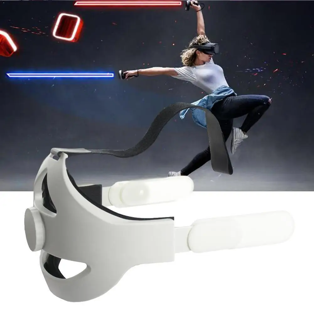 

Halo Strap Adjustable Head Strap for Oculus Quest 2 VR Increase Virtual Reduced Pressure Supporting Force and Improve Comfort