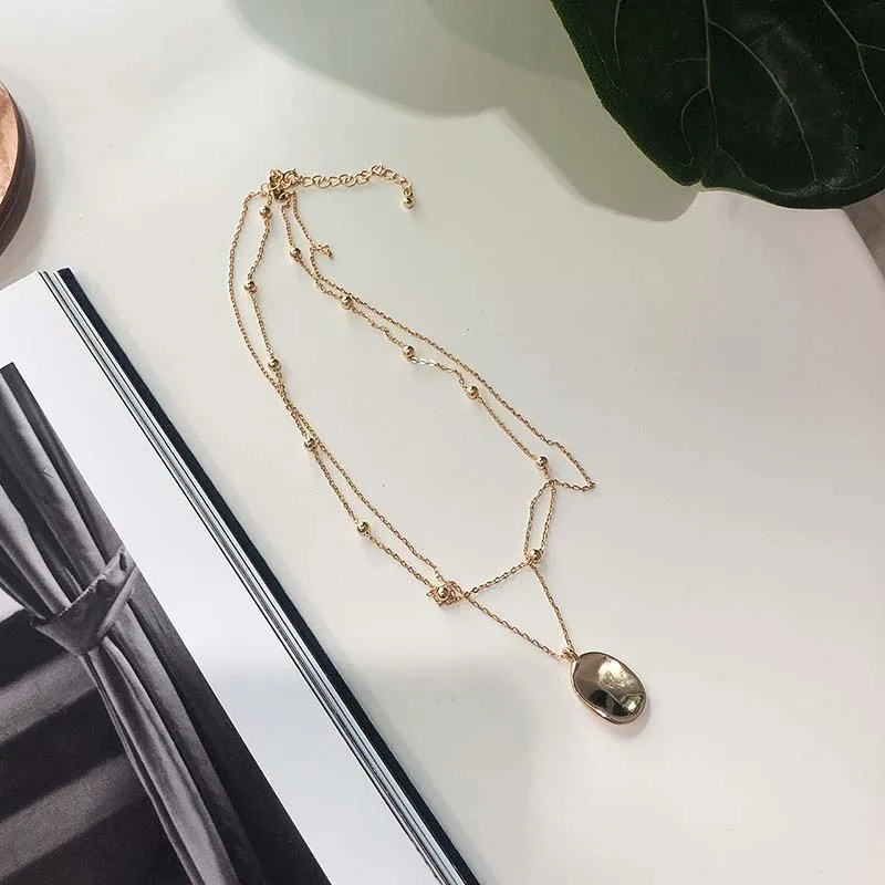 Женское ожерелье с подвеской из серебра 925 пробы бисером|Подвески| |