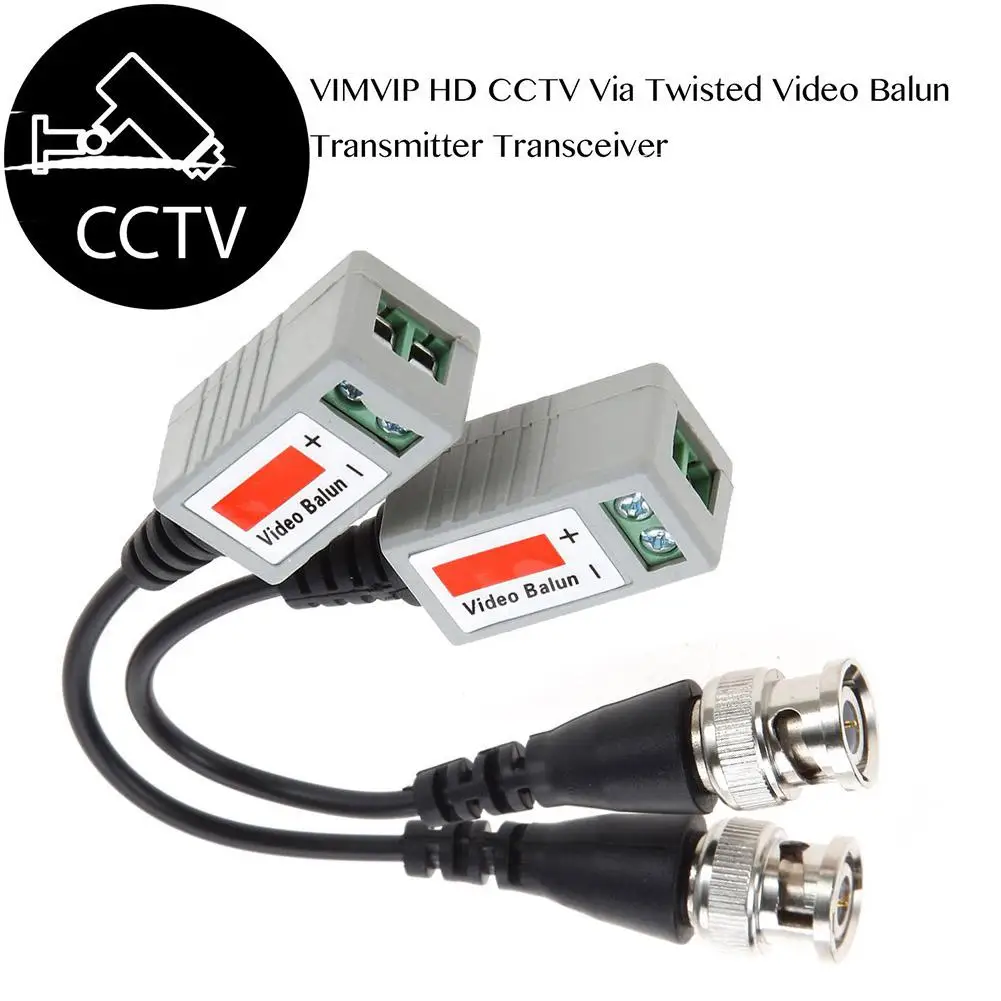 6 пар CCTV BNC Видео балун трансиверный кабель