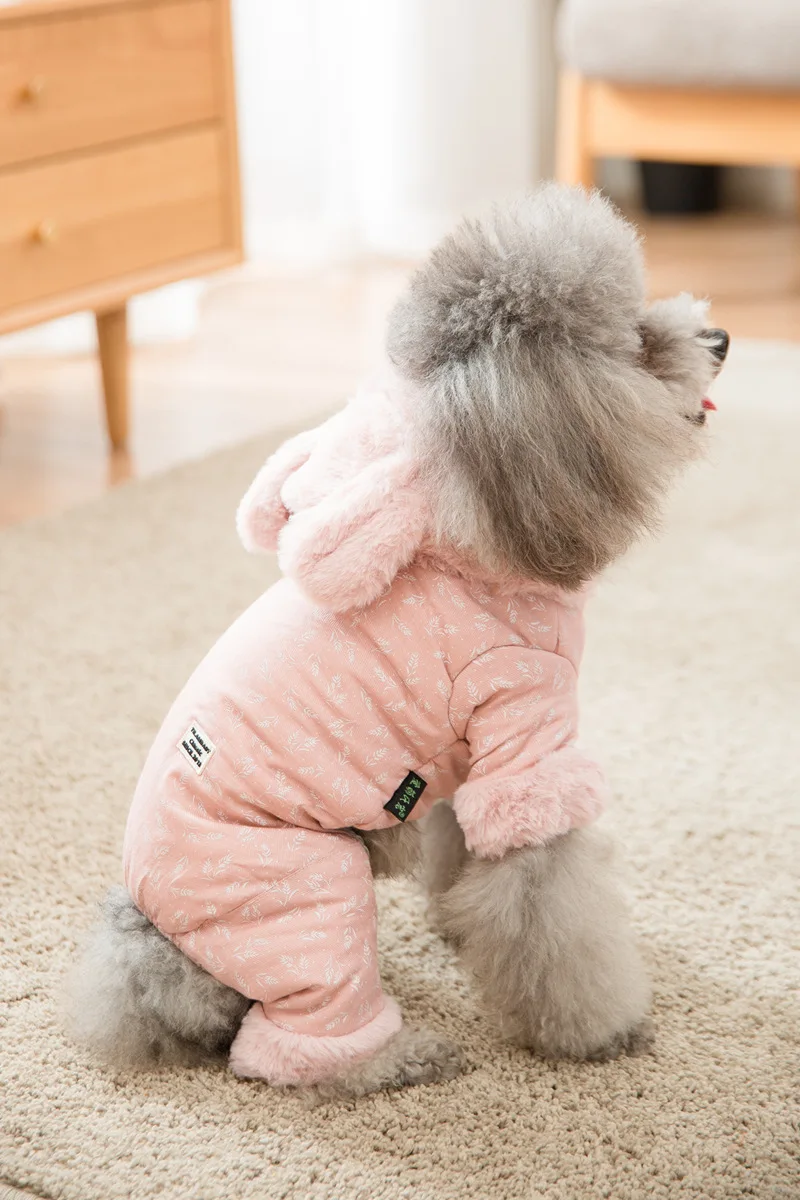 Hipidog Новое милое флисовое зимнее пальто для собак, одежда для маленьких собак