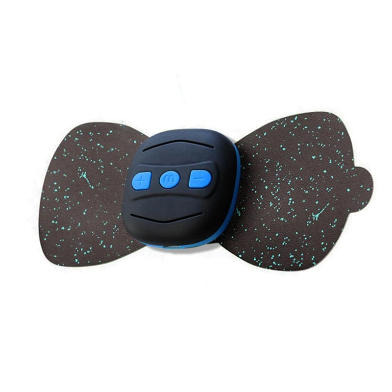 Электрический массажер для шеи портативный с наклейками плеч тела поясницы