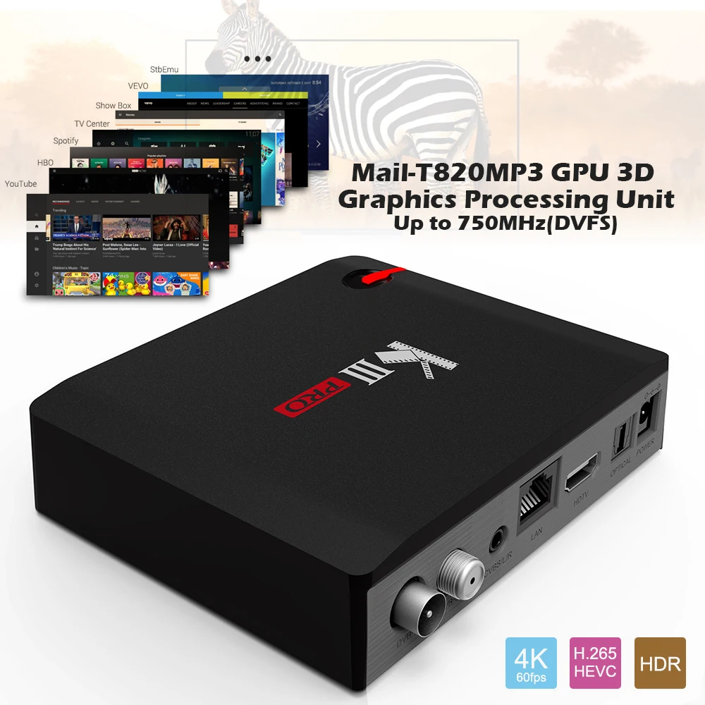 MECOOL KIII PRO DVB-S2 DVB-T2 Android 7,1 tv Box 3 Гб 16 Гб Amlogic S912 Восьмиядерный 4K Combo CCCAM NEWCAMD Biss key PowerVU