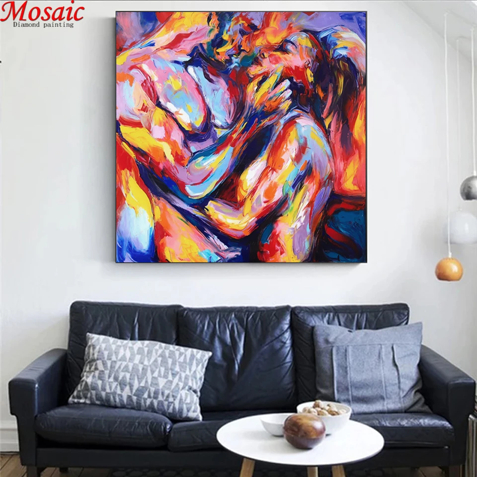 5D алмазная живопись сделай сам граффити сексуальная леди полная Алмазная