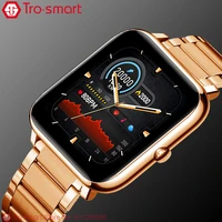 rose gold smart watch men women smartwatch electronics smart clock for android ios fitness tracker golden luxury smart watch
