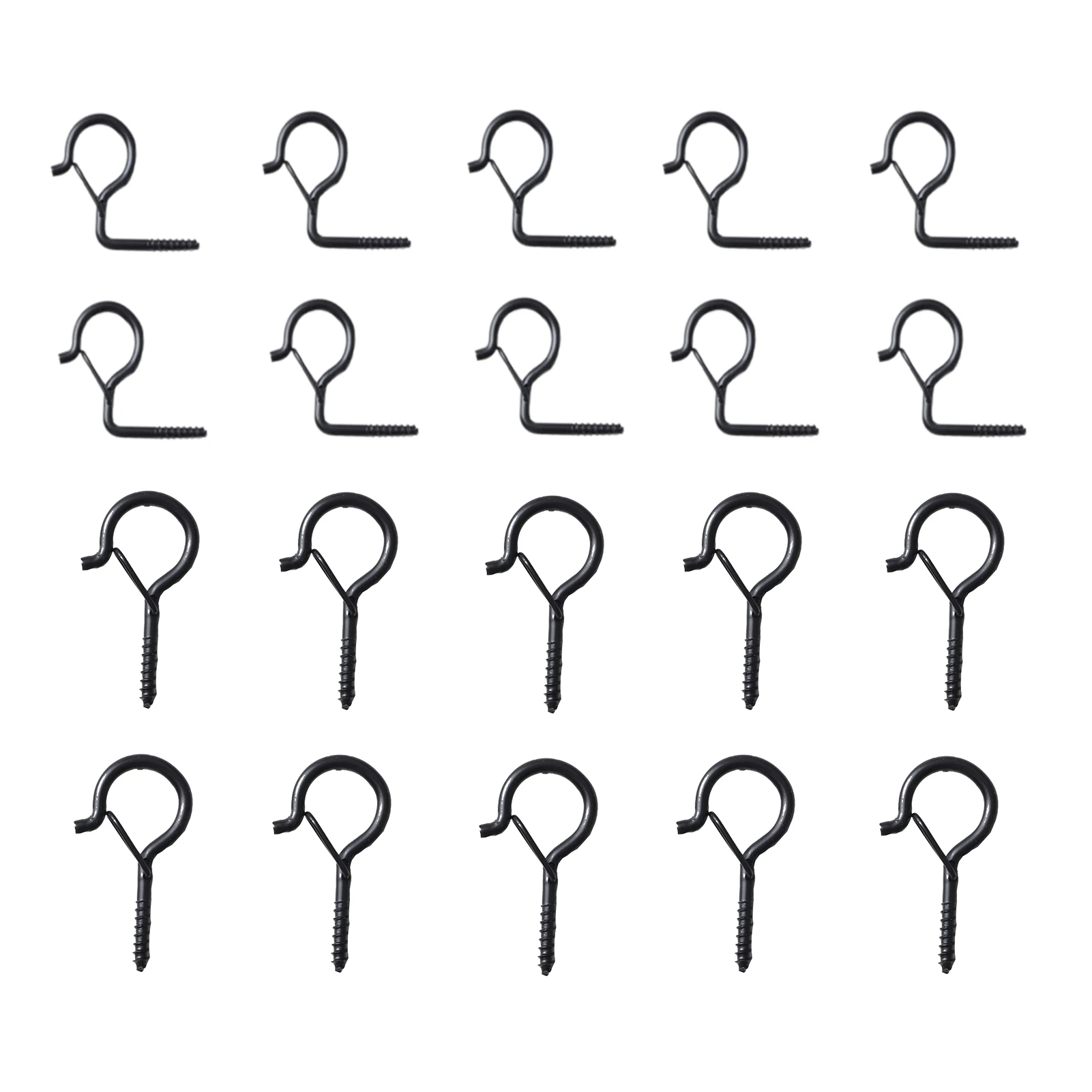 

20 шт., черная пряжка с овечьими глазами